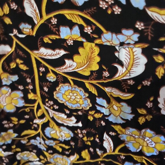 PRETTYGARDEN Women Boho Summer Side Split Deep V Neck Short Sleeves Maxi Dress - Picture 7 of 9